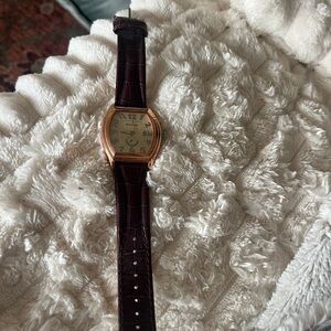 Tommy bahama genuine leather mens watch
